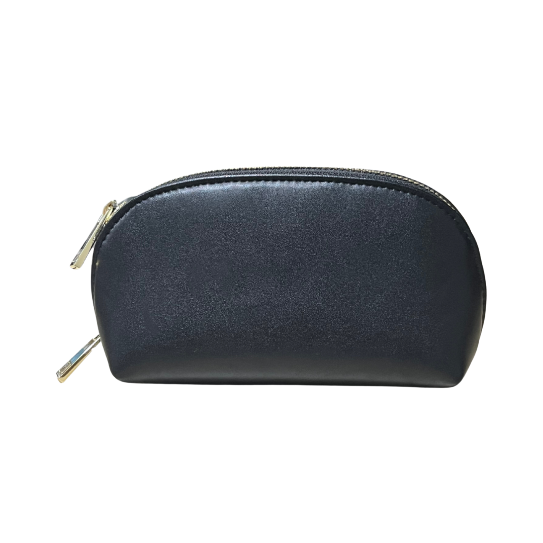 Leopard Black Makeup Bag