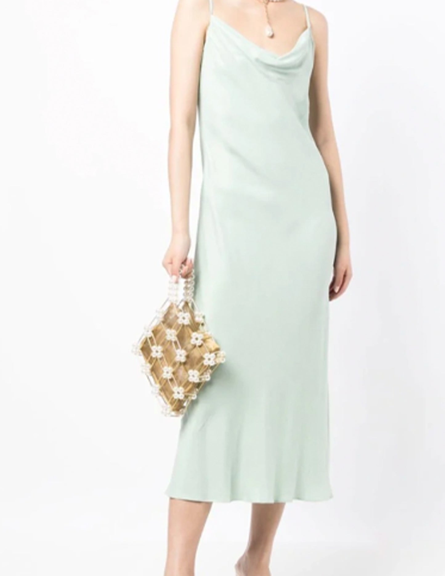 Cordelia Slip Dress - Mint