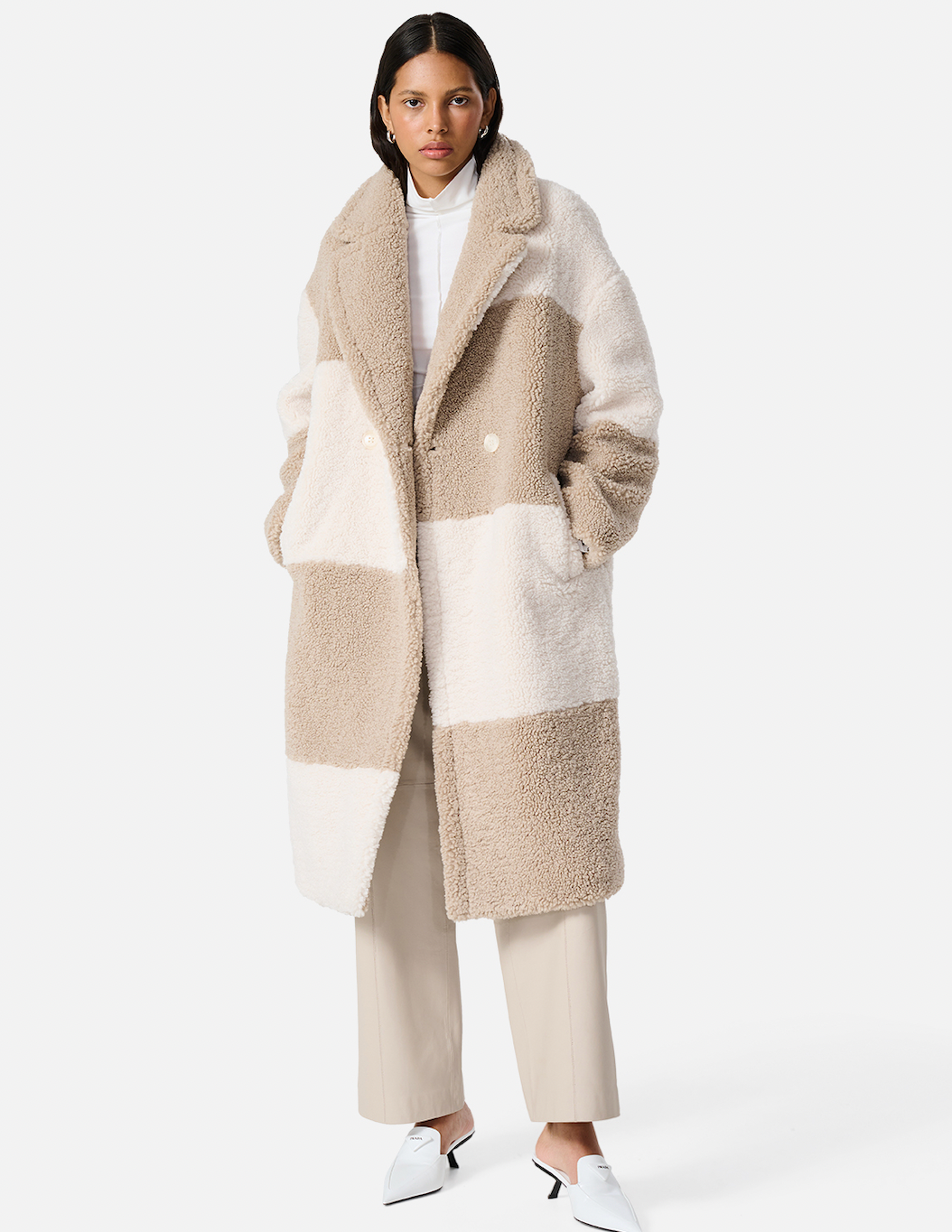 Amber Oversized Teddy Coat