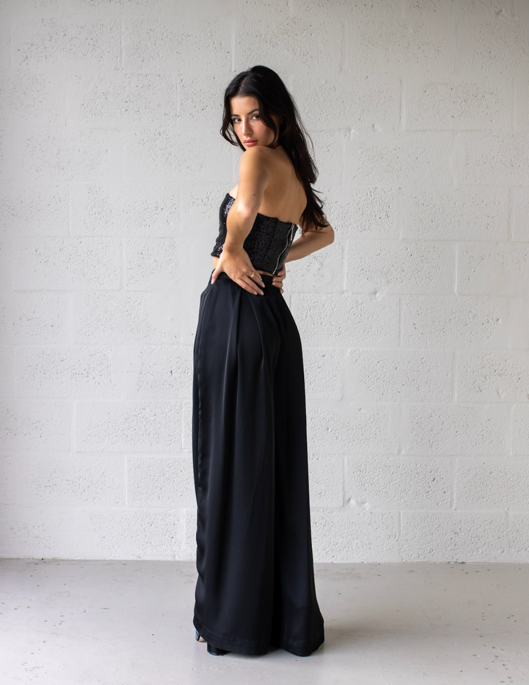 Valentina Top Black