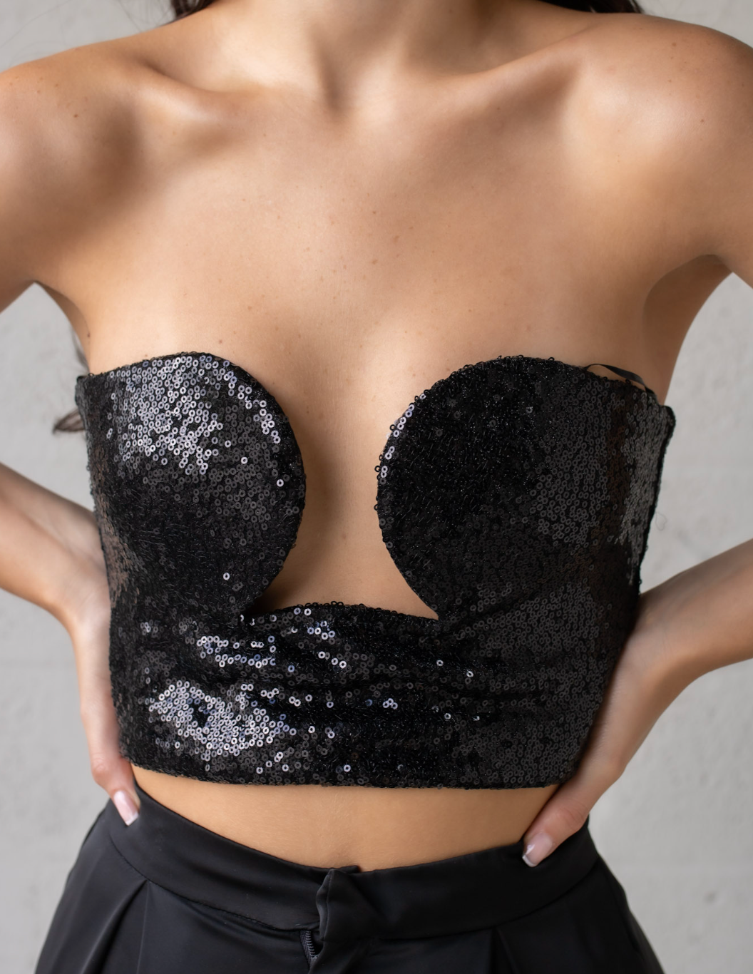 Valentina Top Black