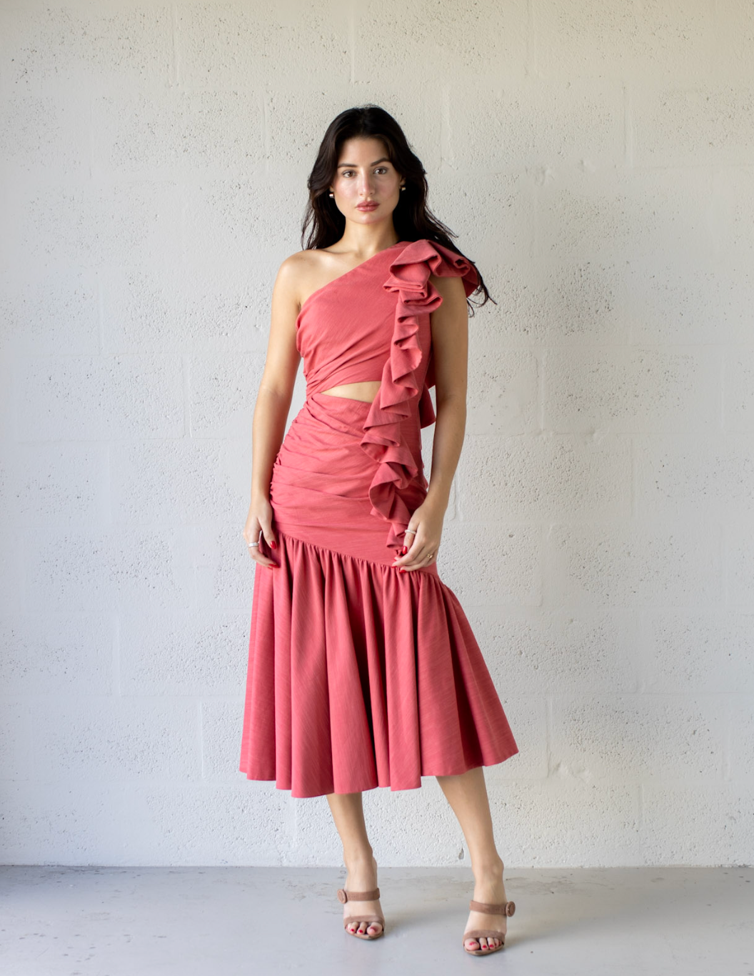 The Rolling Midi Dress