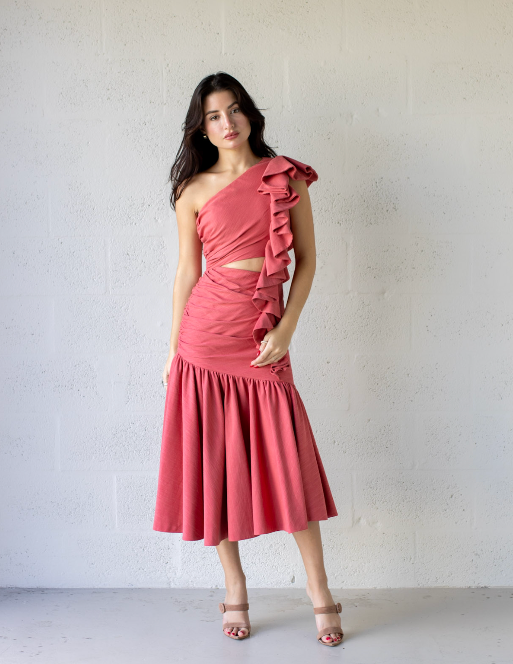 The Rolling Midi Dress