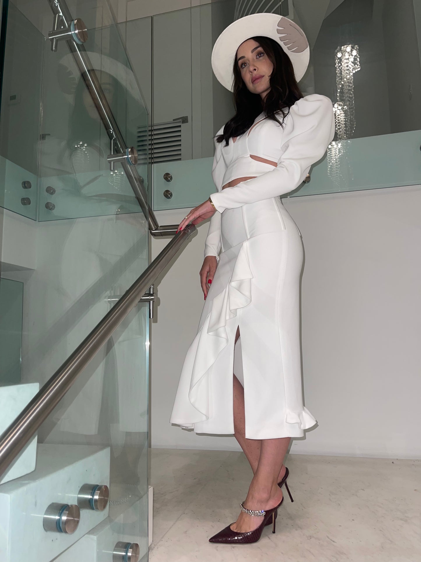 Flor De La Laguna Top- White