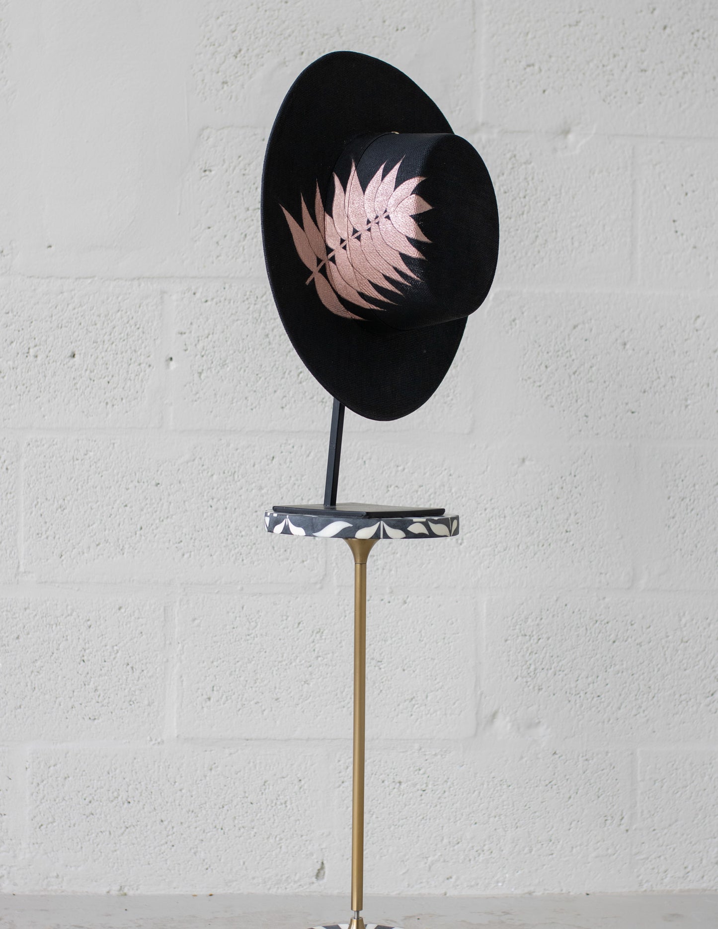 Cordobes Palmita Onyx Rose Gold