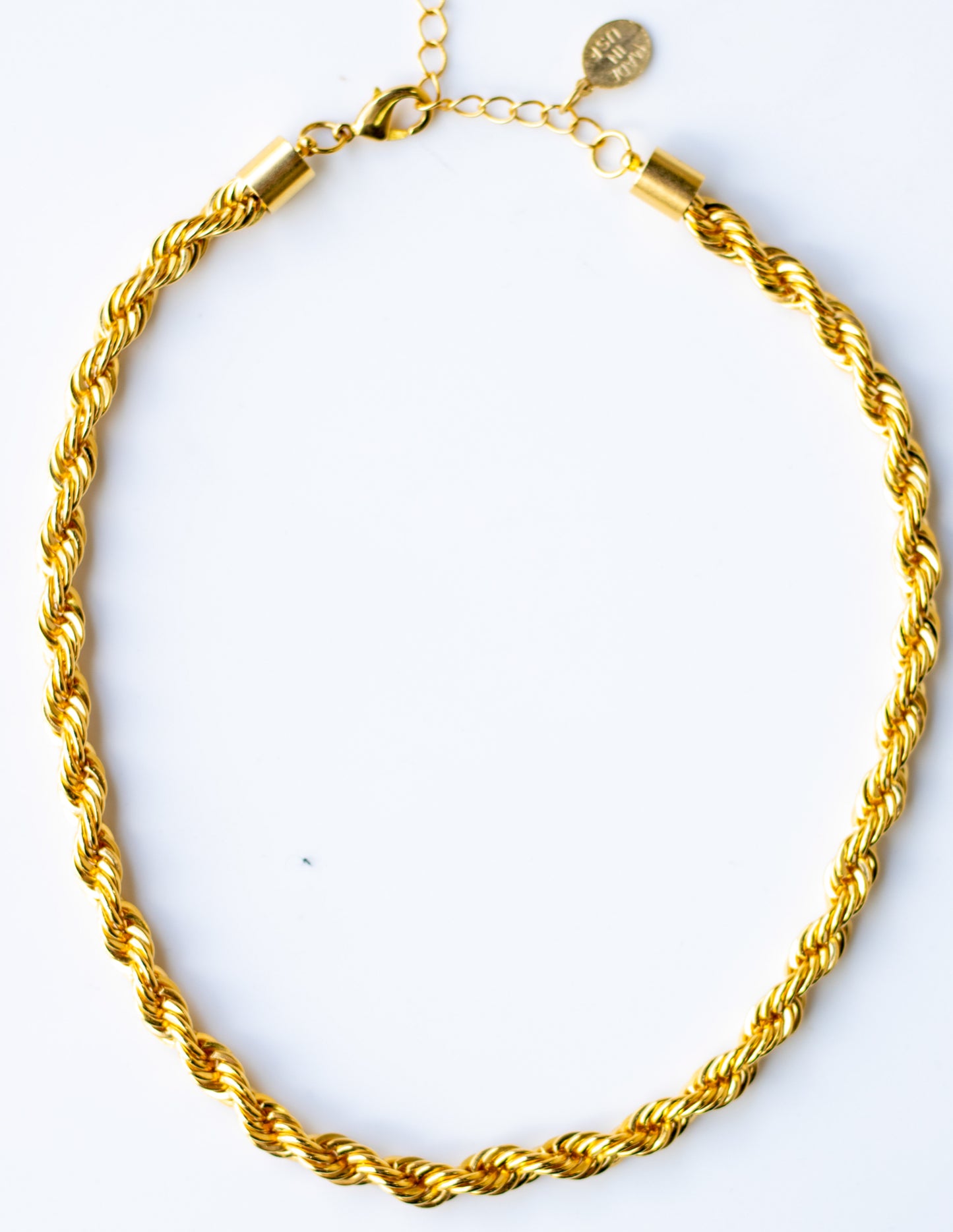 Gold Braid Necklace