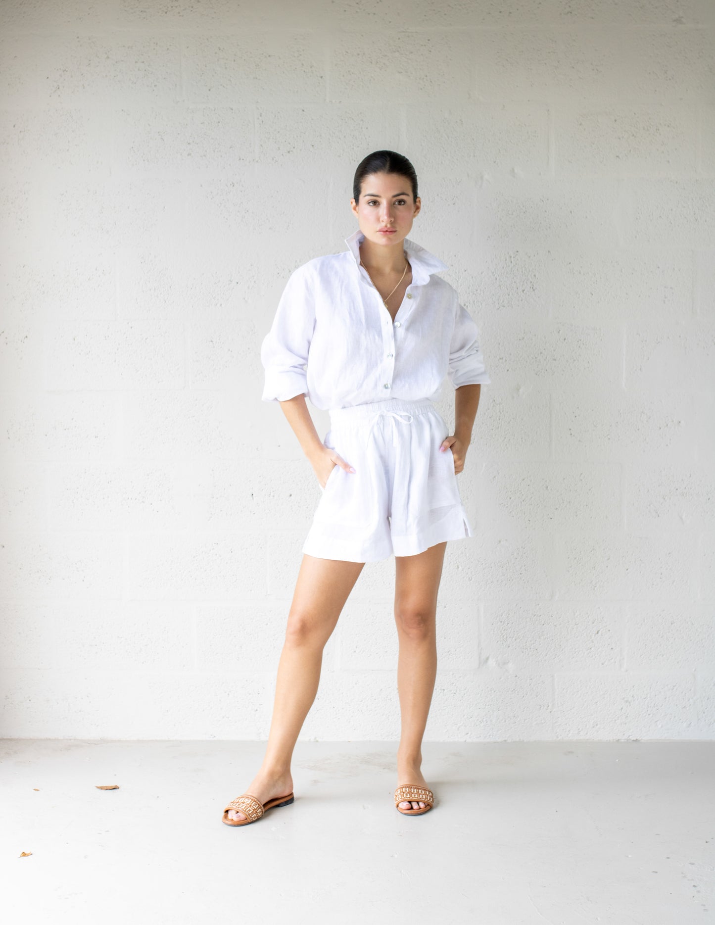 Lennox Short - White