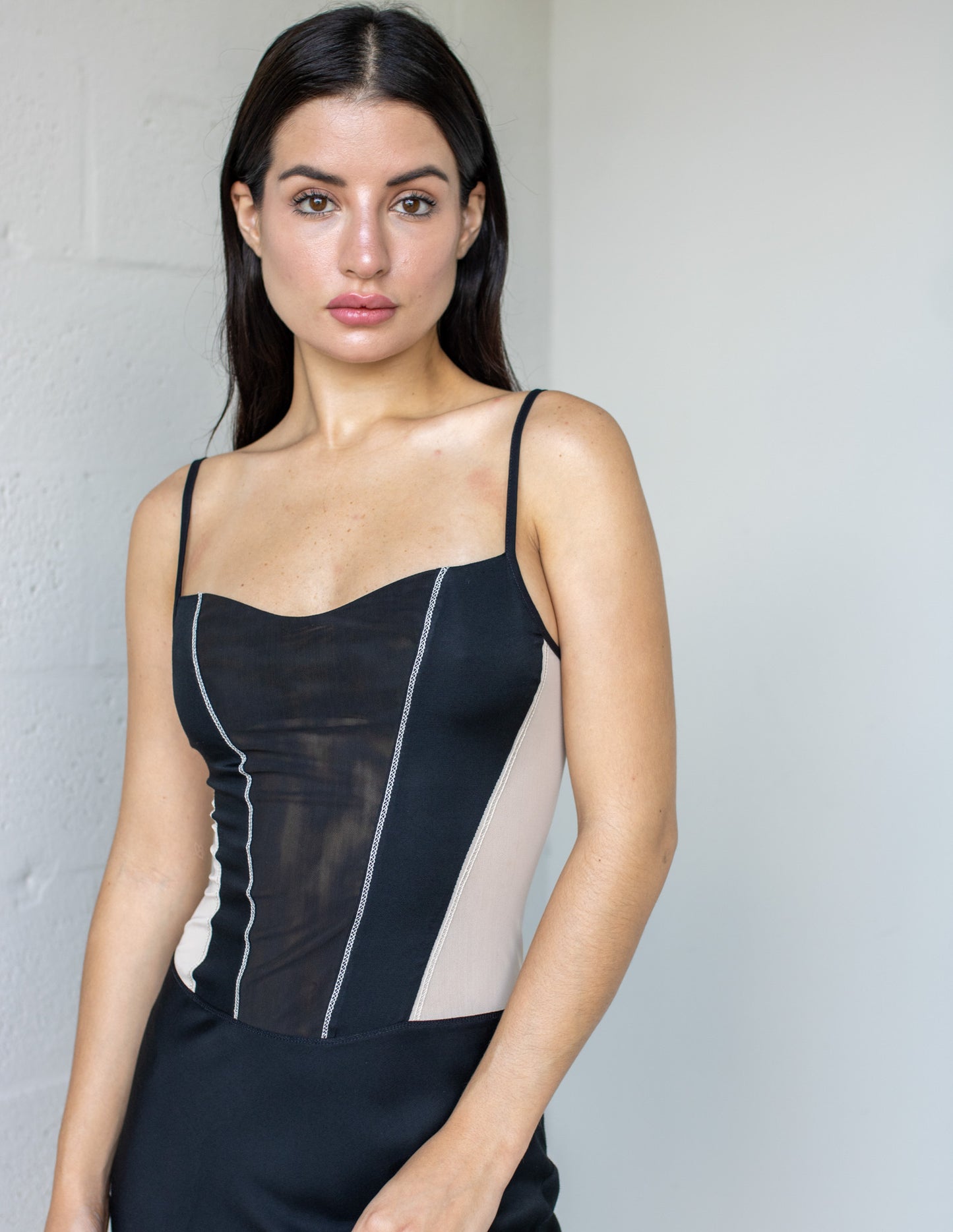 Dex Corset Midi Dress