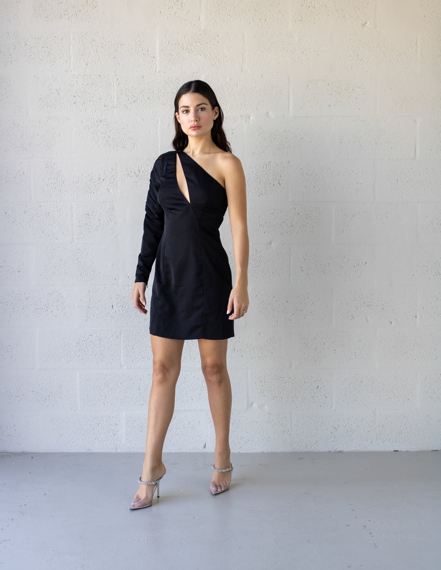 Subterrenal Mini Dress - Black