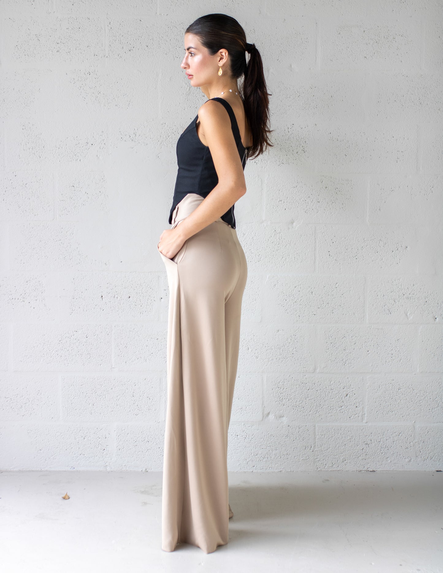 Sol Pocket Trousers - Tan
