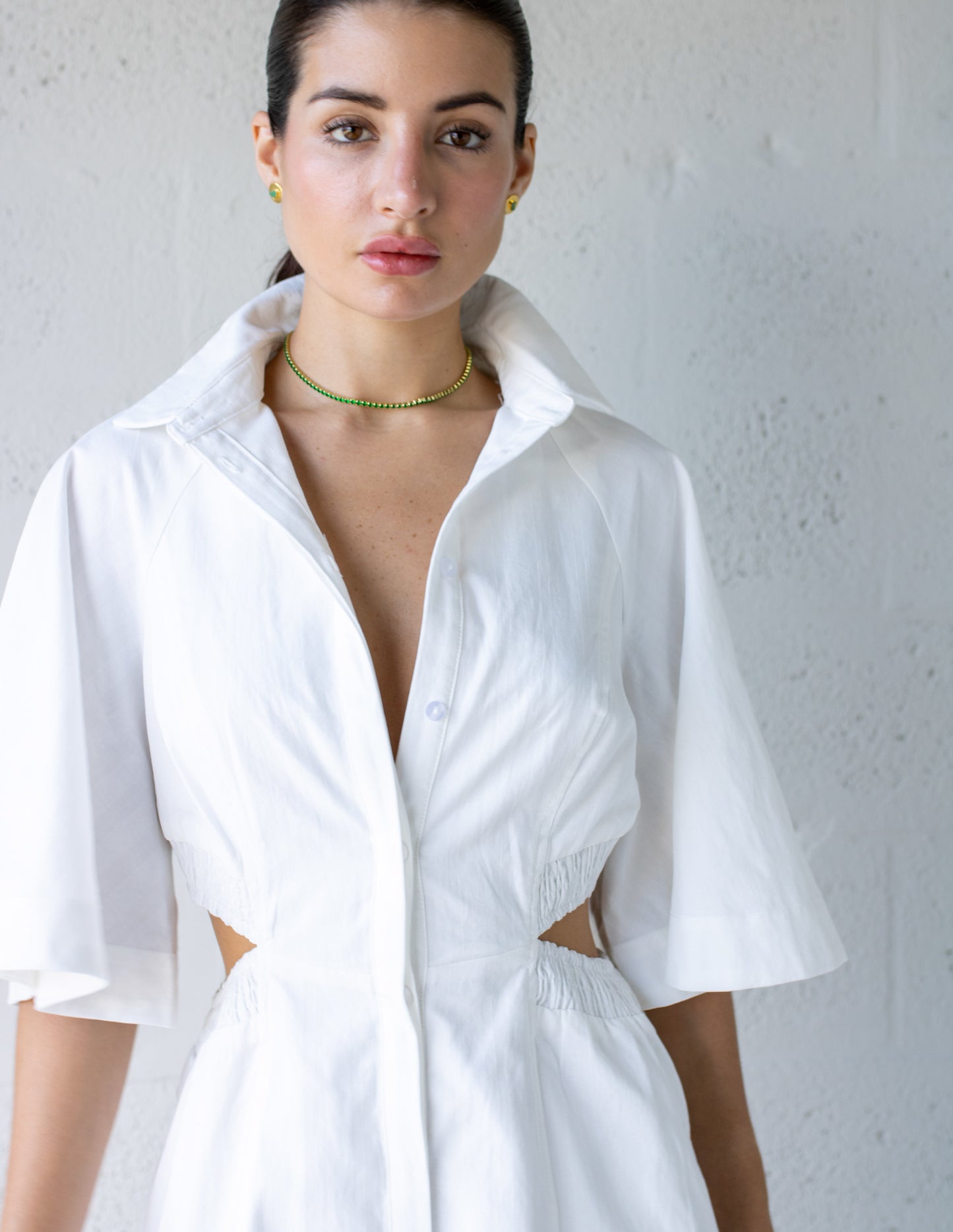 Shift Mini Shirt Dress