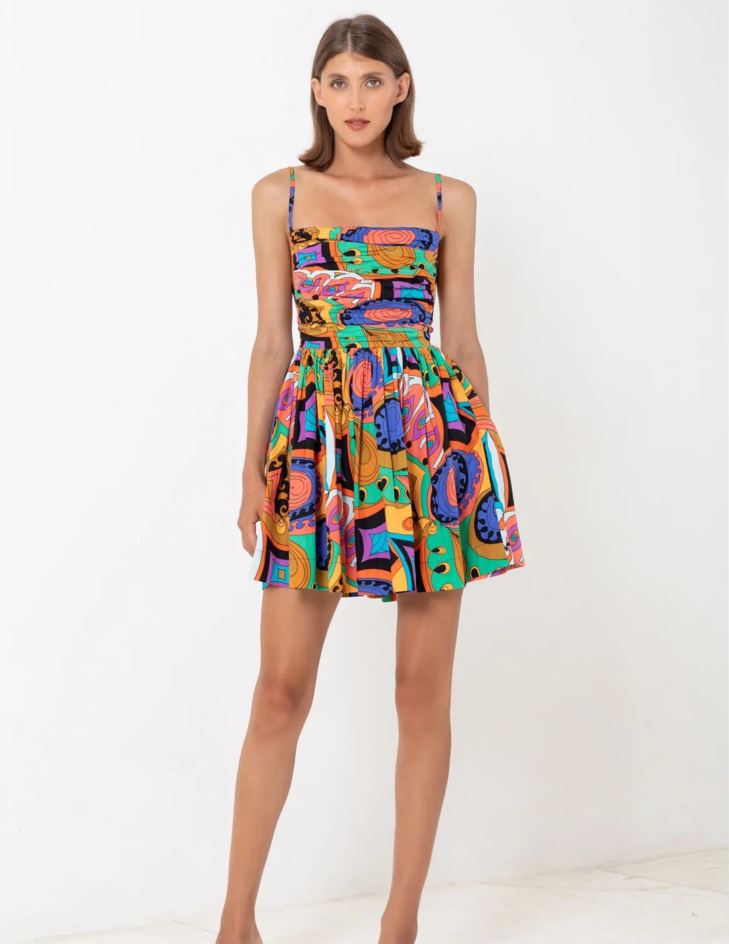 Apron Mini Dress