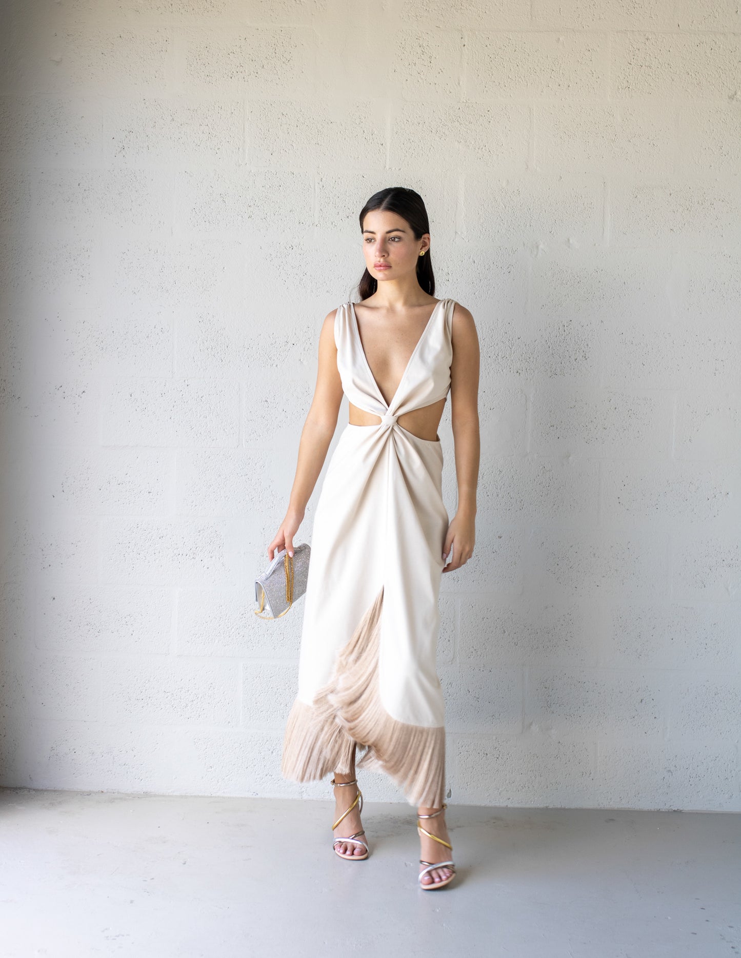 Alice Dress - Beige