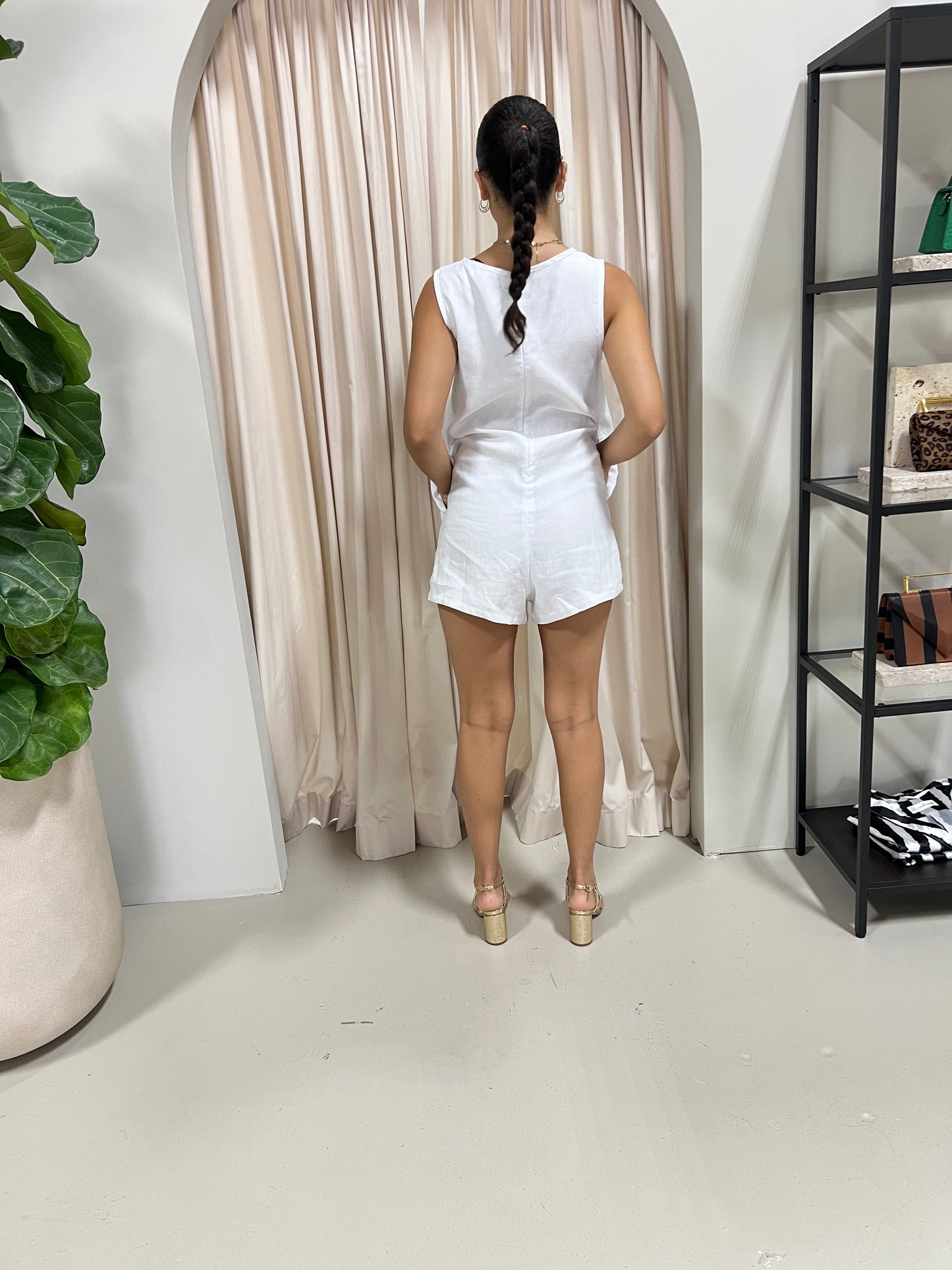 Playa Jumpsuit- White