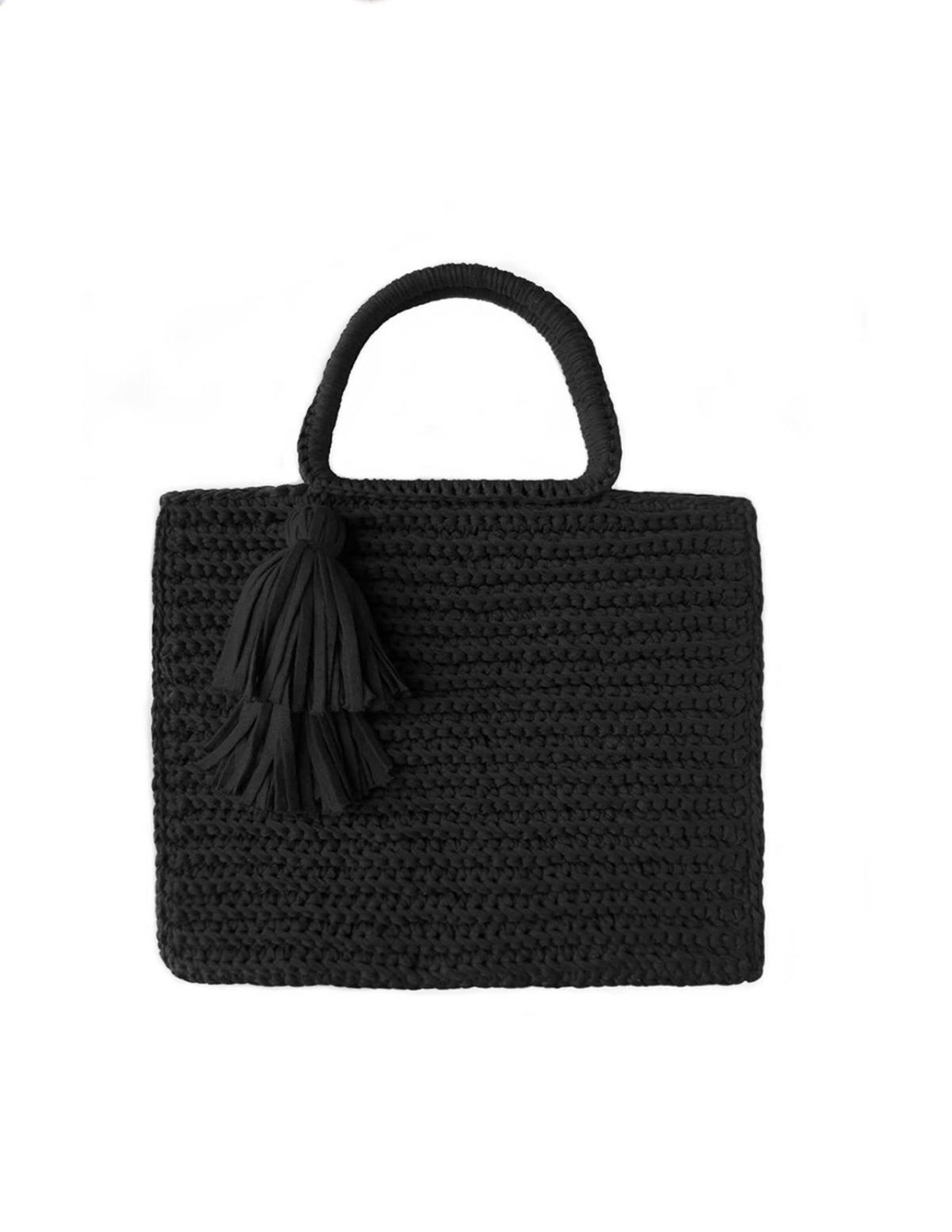 Tassel Top Tote