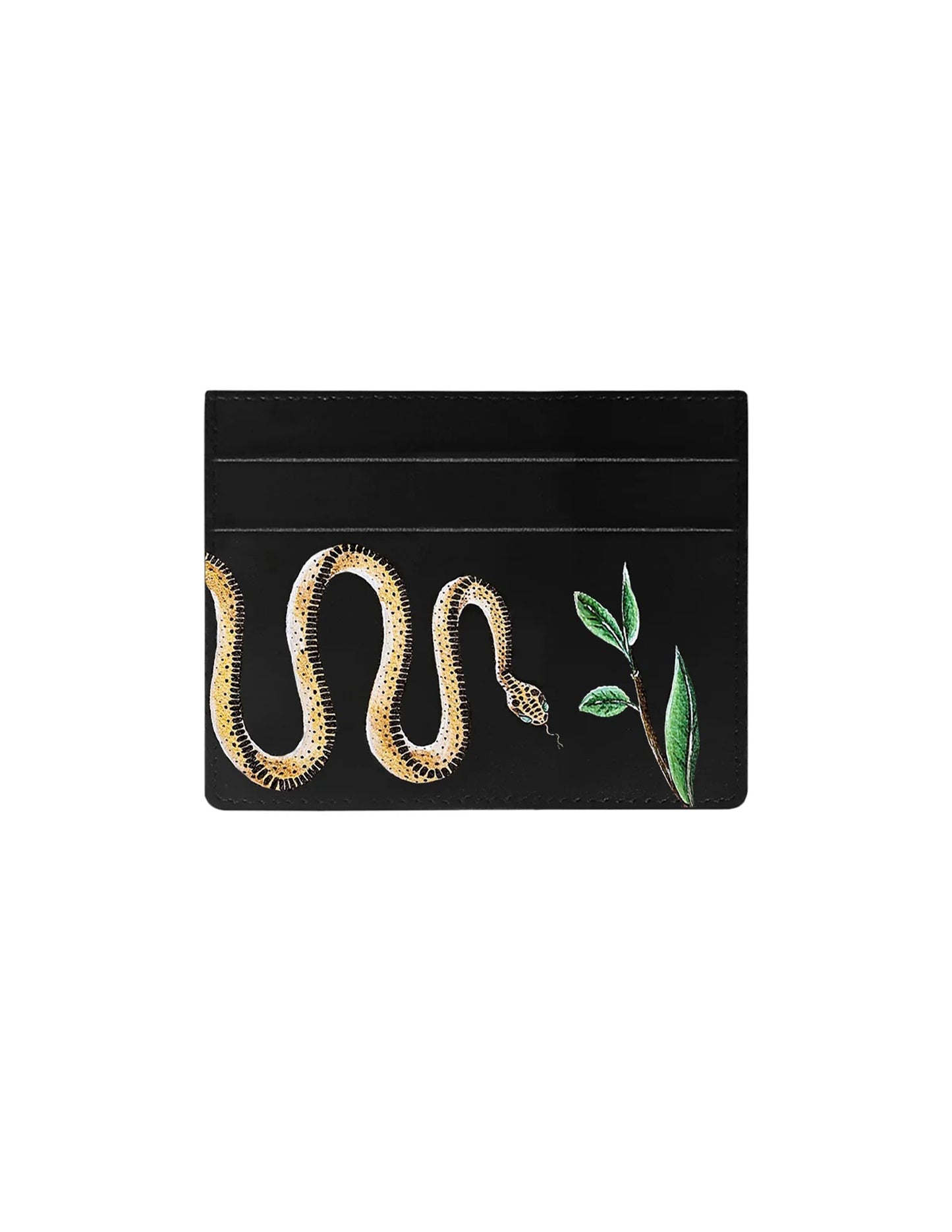 Serpent Black Cardholder