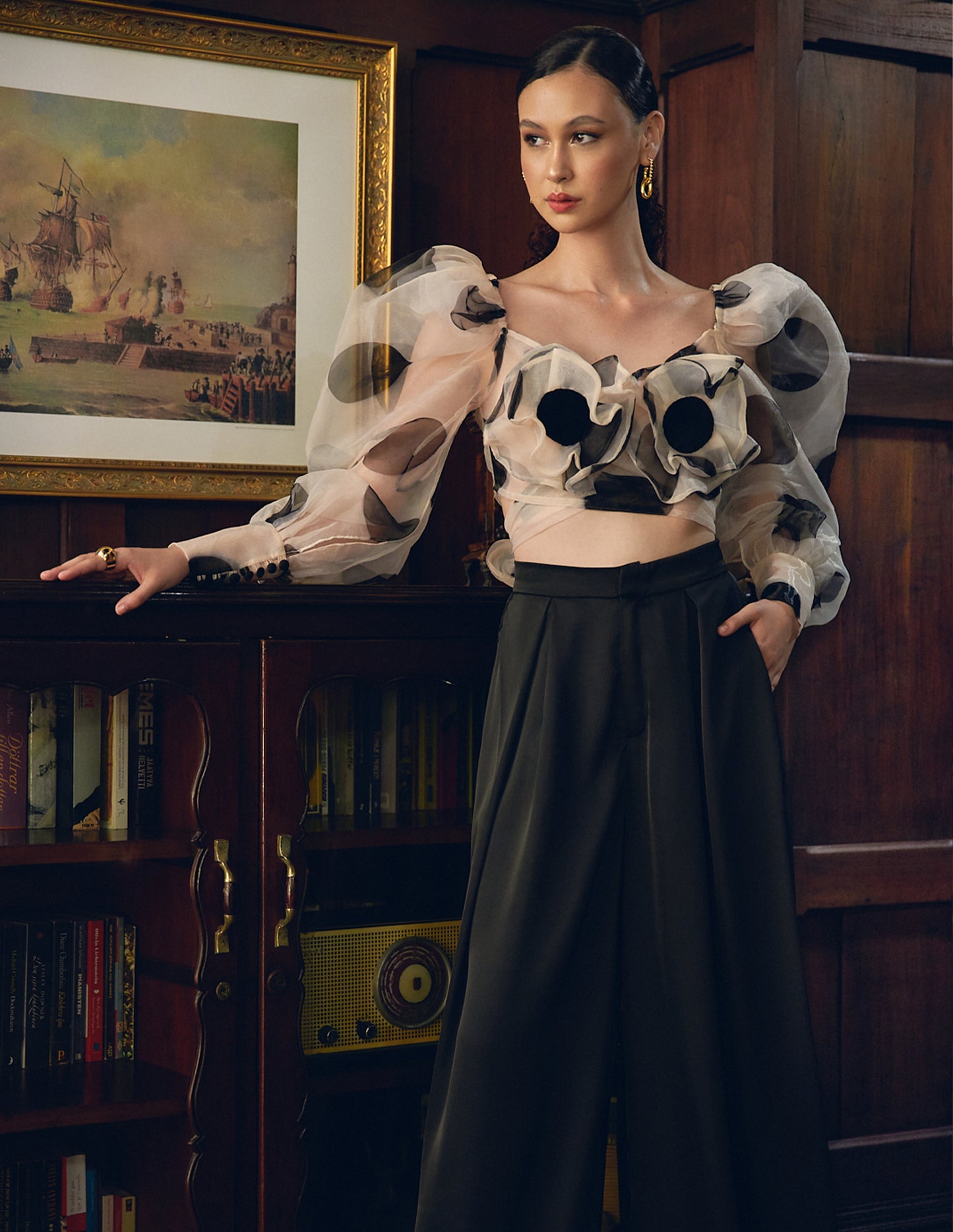 Bubi Organza Top