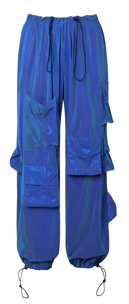 The Reflective Blue Pants