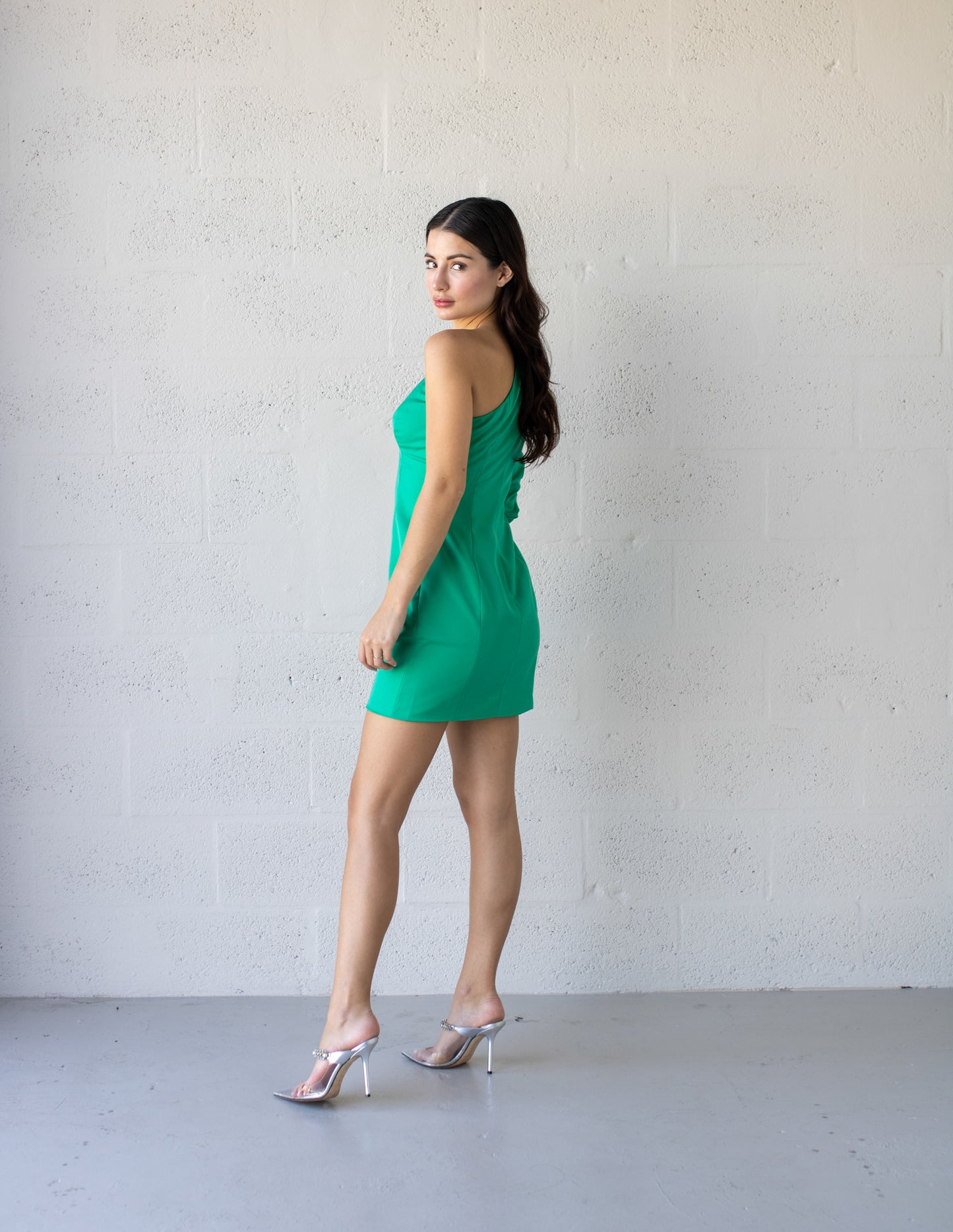 Subterrenal Mini Dress - Green