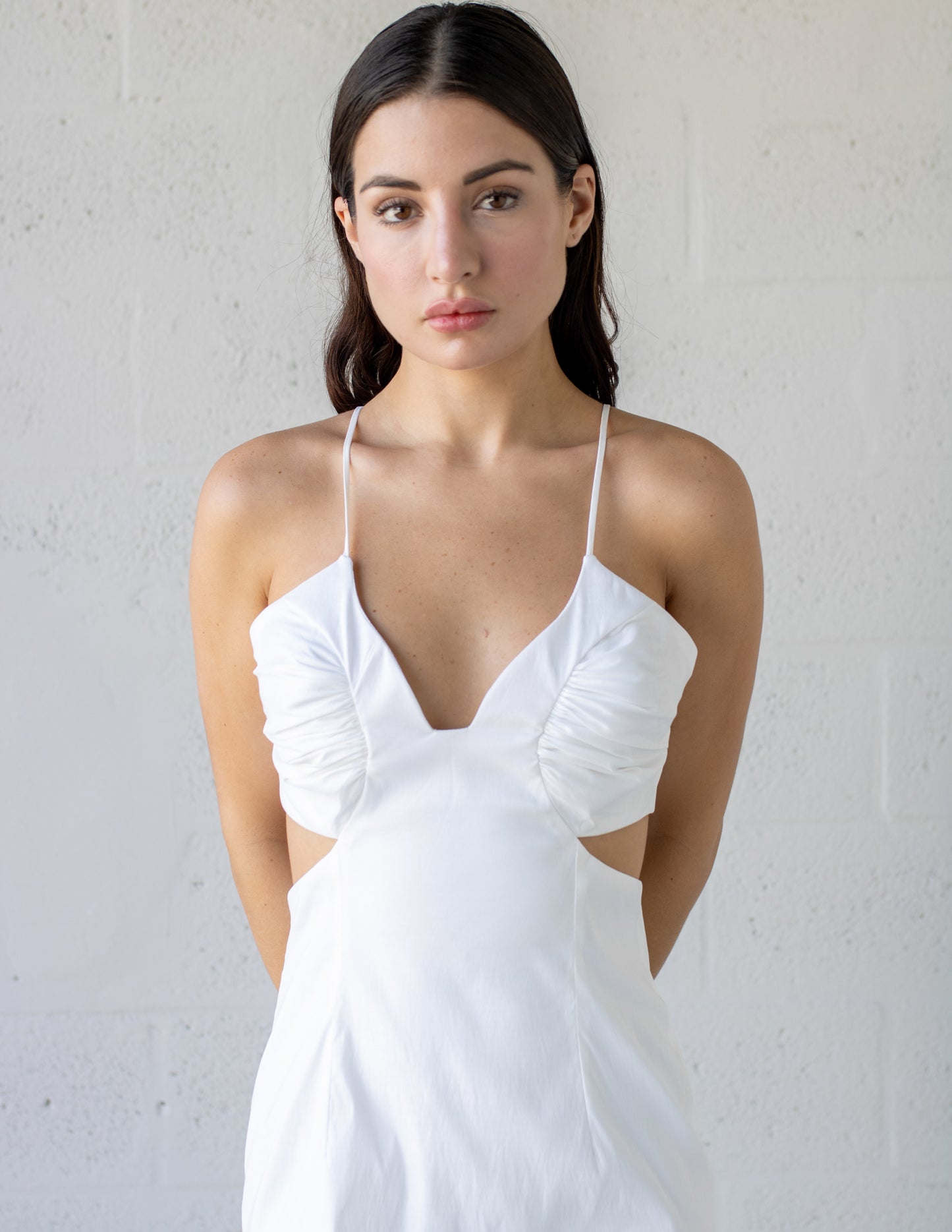 Damicela Mini Dress - Ivory