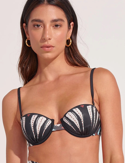 The Illustrated Muse Bikini Top